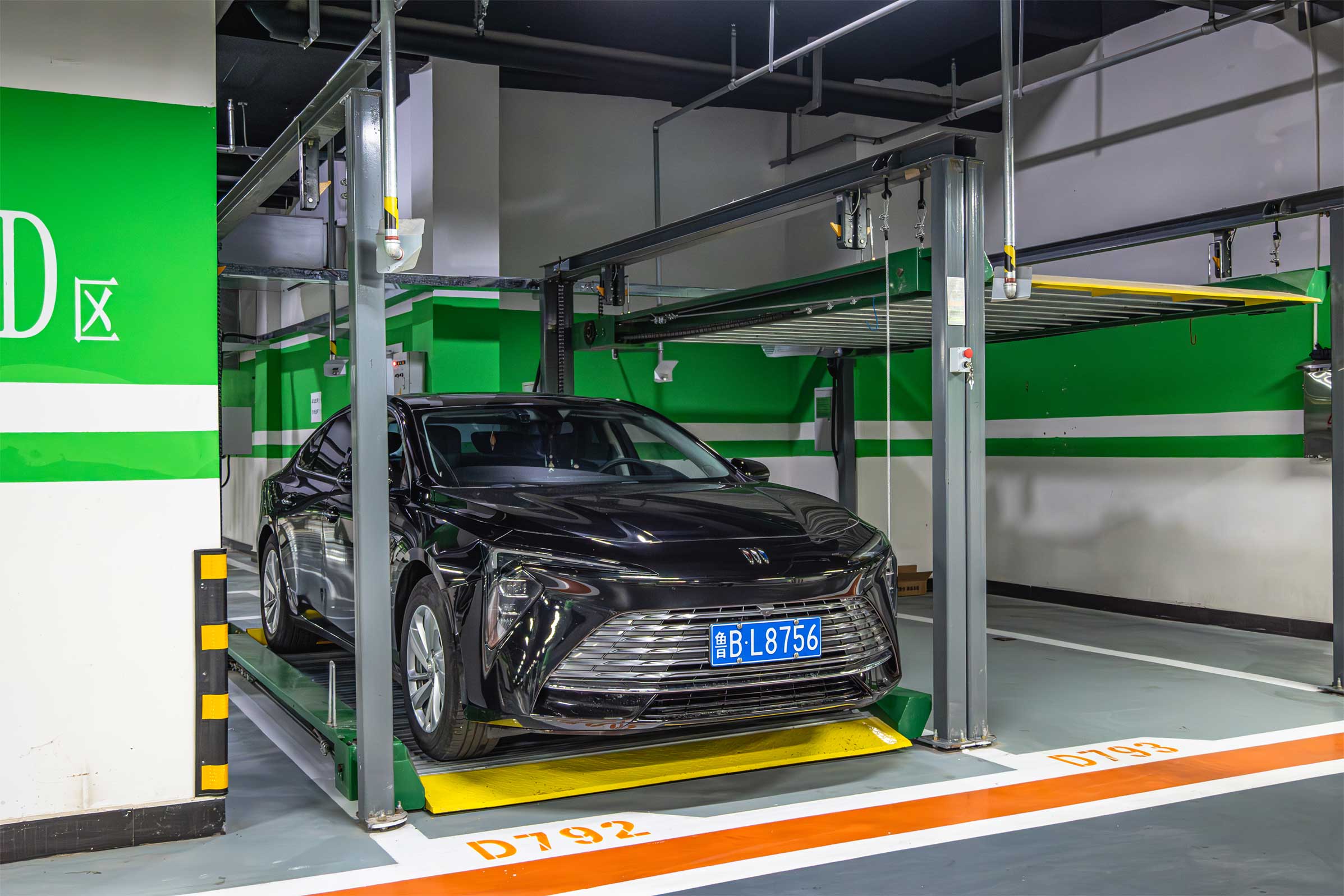 车的家四柱式简易升降机械车位：凭什么打动你？